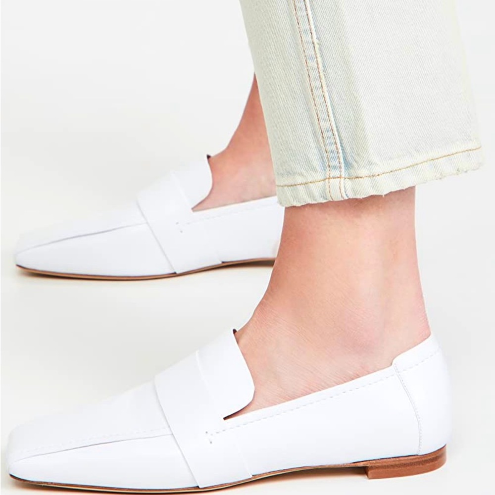 Mansur Gavriel Square Toe Loafers